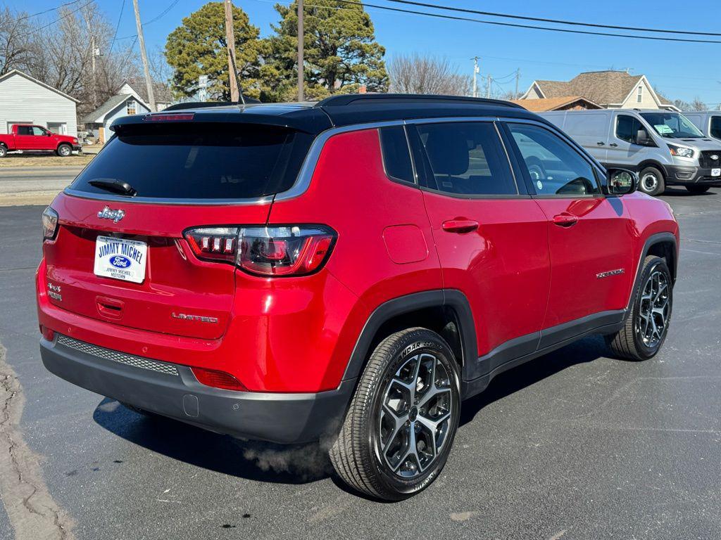used 2025 Jeep Compass car, priced at $27,060