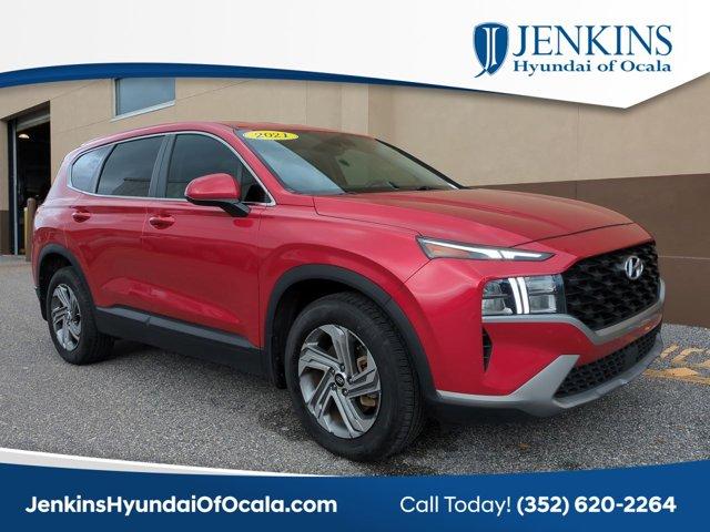 used 2021 Hyundai Santa Fe car, priced at $17,619