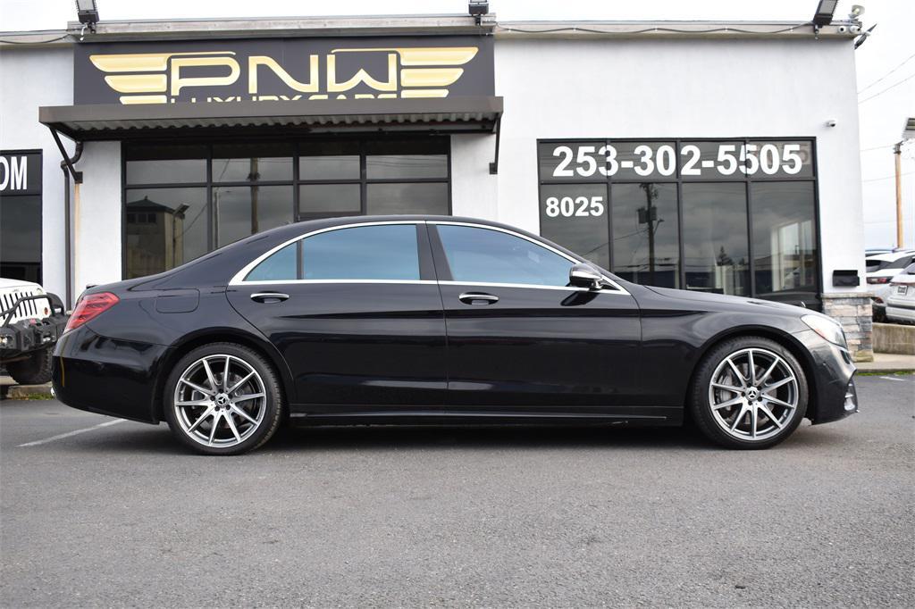 used 2018 Mercedes-Benz S-Class car, priced at $39,490
