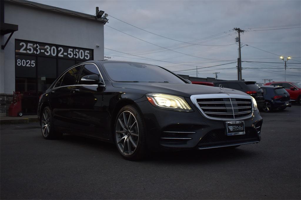 used 2018 Mercedes-Benz S-Class car, priced at $39,490