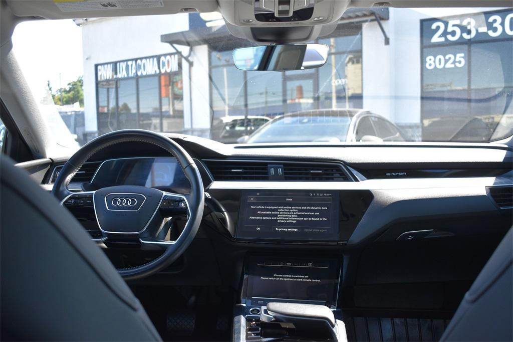 used 2021 Audi e-tron car, priced at $23,990