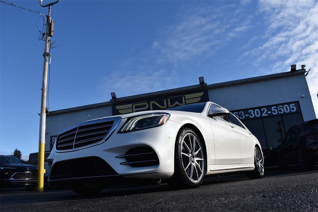 used 2020 Mercedes-Benz S-Class car, priced at $39,990