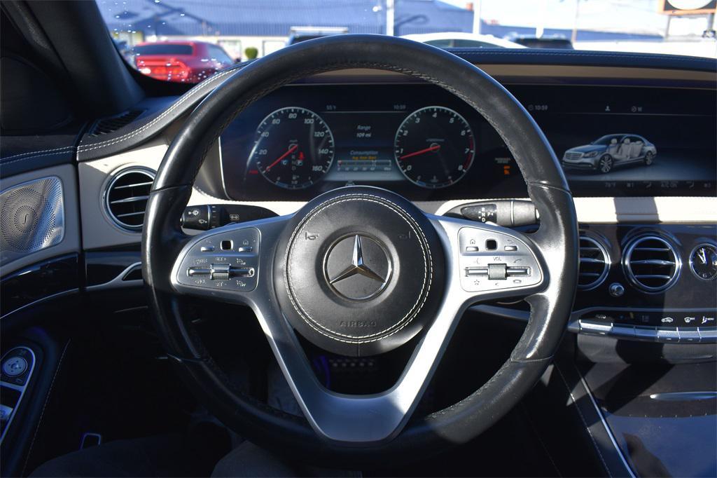 used 2020 Mercedes-Benz S-Class car, priced at $39,990