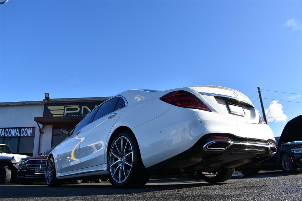 used 2020 Mercedes-Benz S-Class car, priced at $39,990
