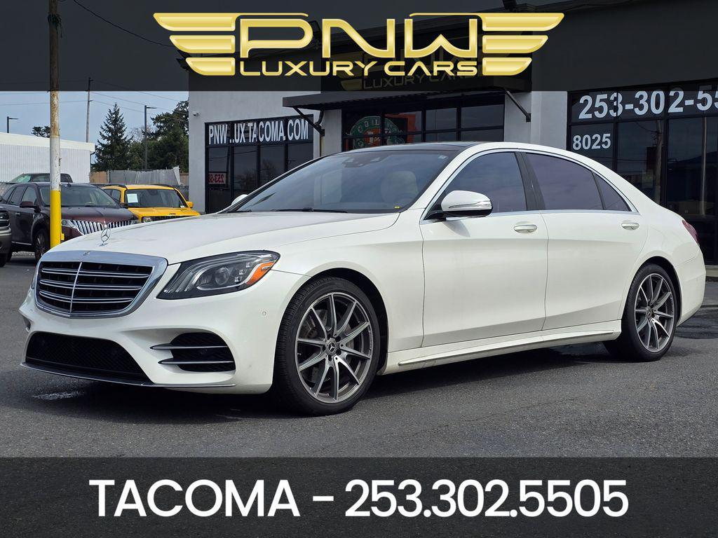 used 2020 Mercedes-Benz S-Class car, priced at $33,980
