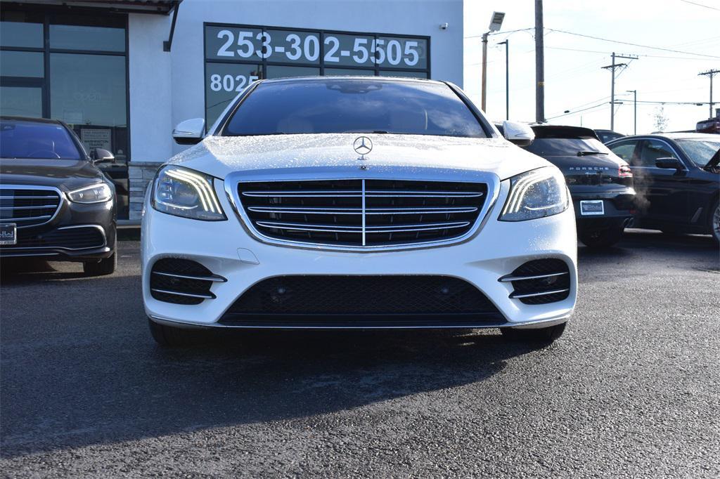 used 2020 Mercedes-Benz S-Class car, priced at $39,990