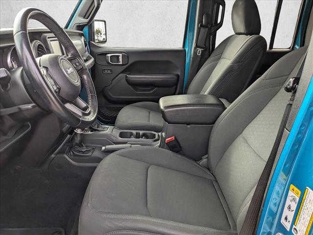 used 2020 Jeep Wrangler Unlimited car, priced at $21,491