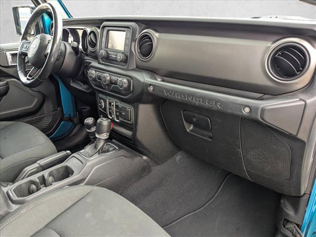 used 2020 Jeep Wrangler Unlimited car, priced at $21,491