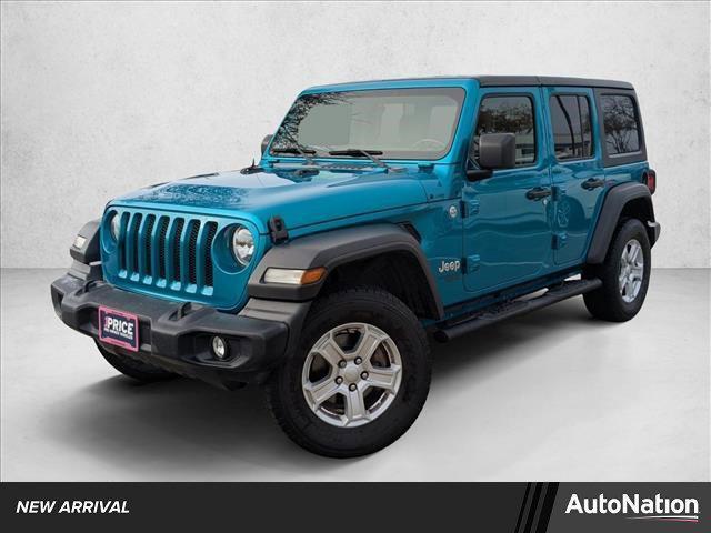 used 2020 Jeep Wrangler Unlimited car, priced at $21,491
