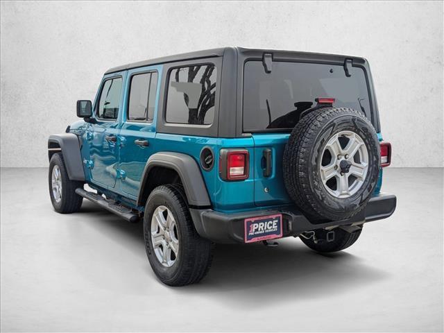 used 2020 Jeep Wrangler Unlimited car, priced at $21,491