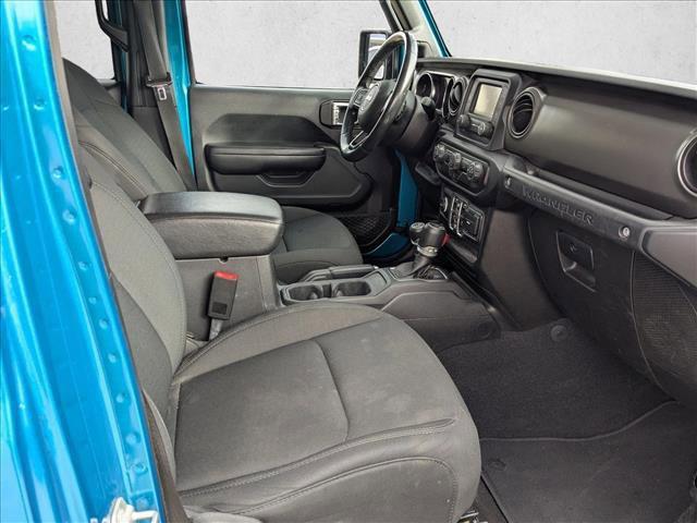 used 2020 Jeep Wrangler Unlimited car, priced at $21,491