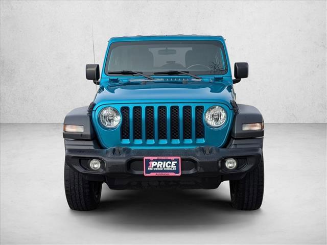 used 2020 Jeep Wrangler Unlimited car, priced at $21,491