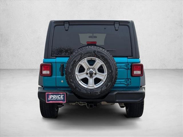 used 2020 Jeep Wrangler Unlimited car, priced at $21,491