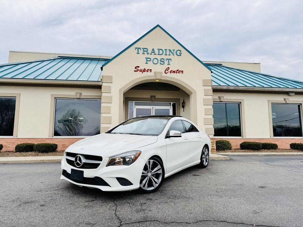 used 2016 Mercedes-Benz CLA-Class car, priced at $14,250