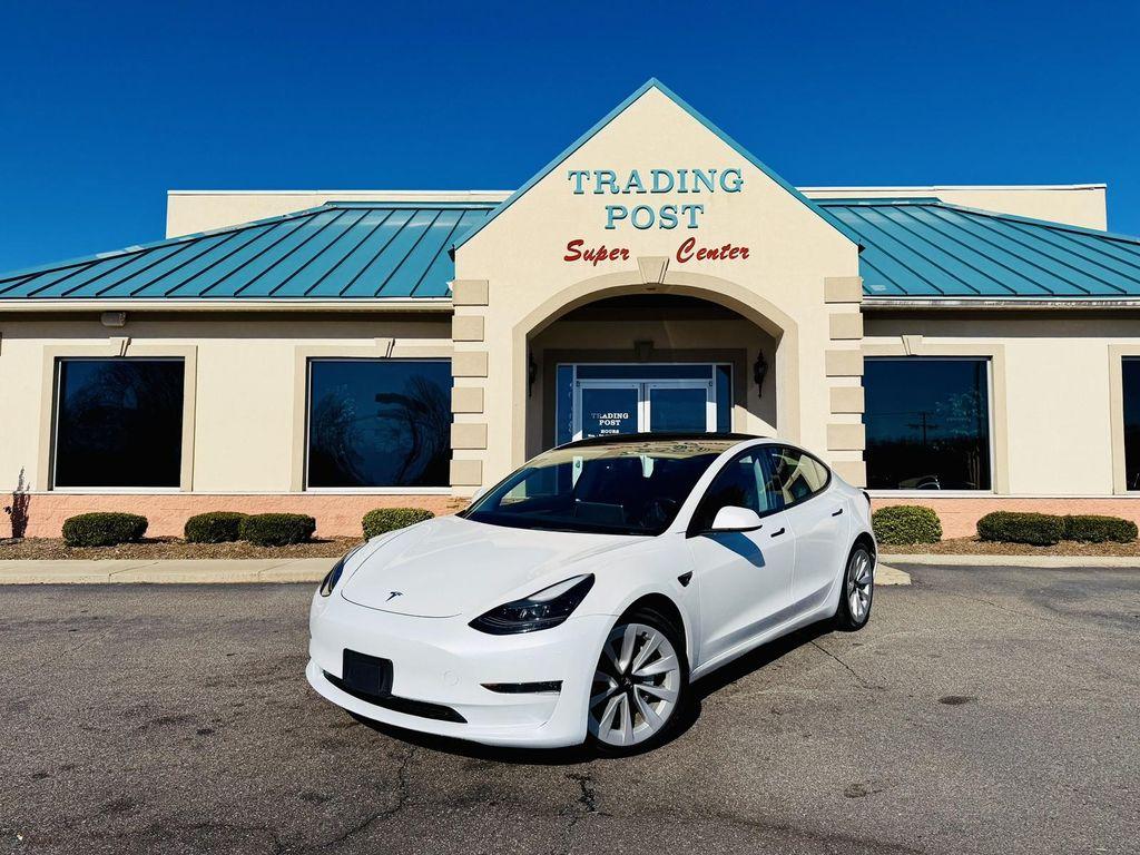 used 2022 Tesla Model 3 car, priced at $21,888