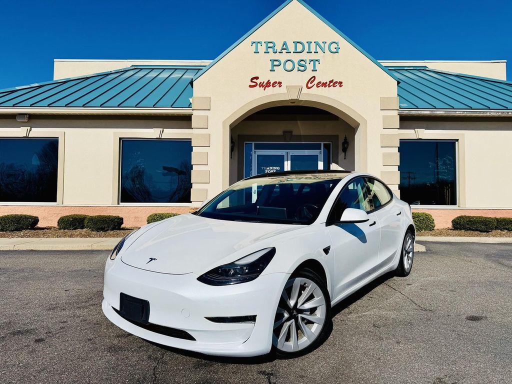 used 2022 Tesla Model 3 car, priced at $21,888