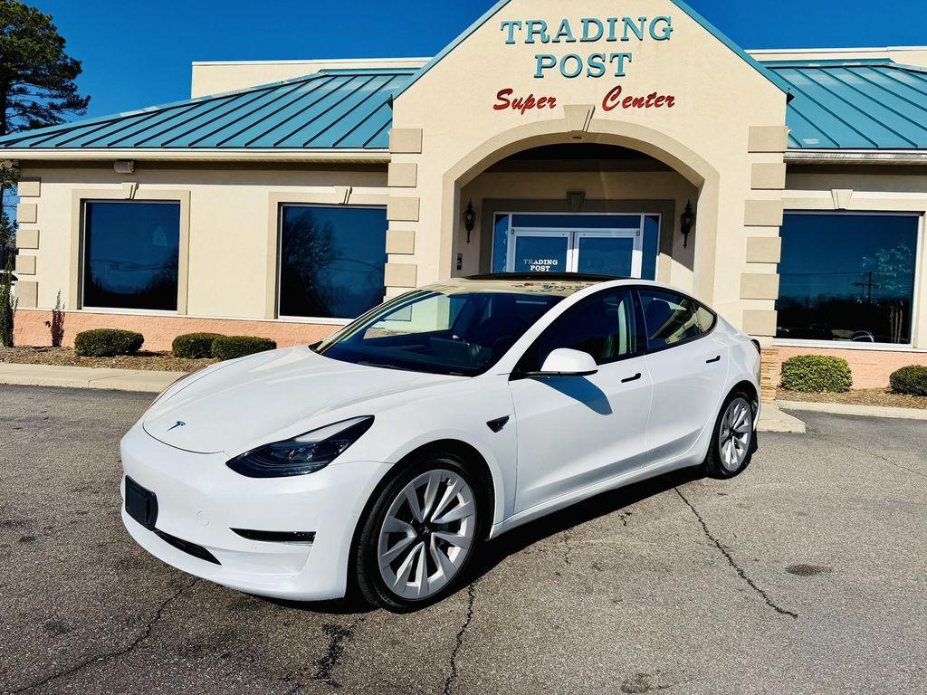 used 2022 Tesla Model 3 car, priced at $21,888