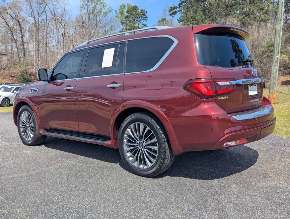 used 2021 INFINITI QX80 car, priced at $34,195