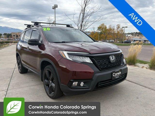 2020 Deep Scarlet Pearl Honda Passport