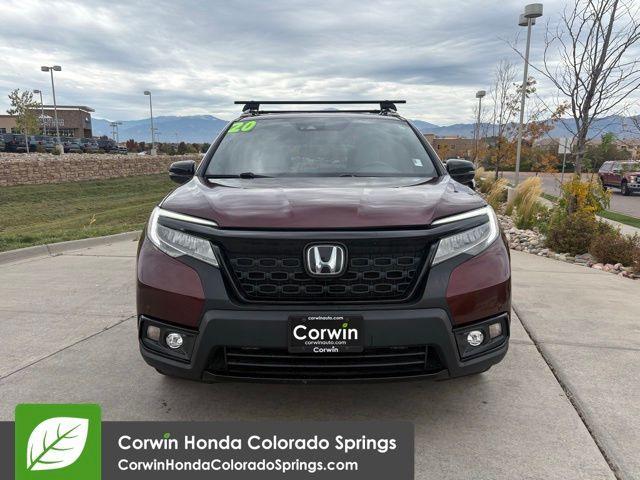 2020 Deep Scarlet Pearl Honda Passport