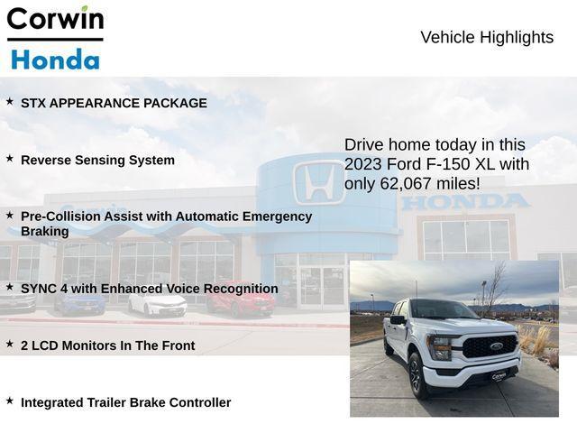 used 2023 Ford F-150 car, priced at $32,800