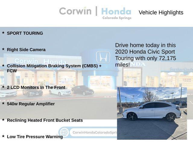 used 2020 Honda Civic car, priced at $20,800