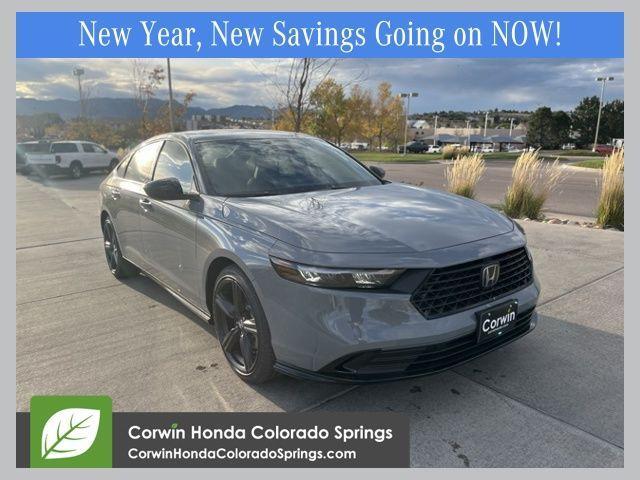 new 2025 Honda Accord Hybrid car, priced at $35,452