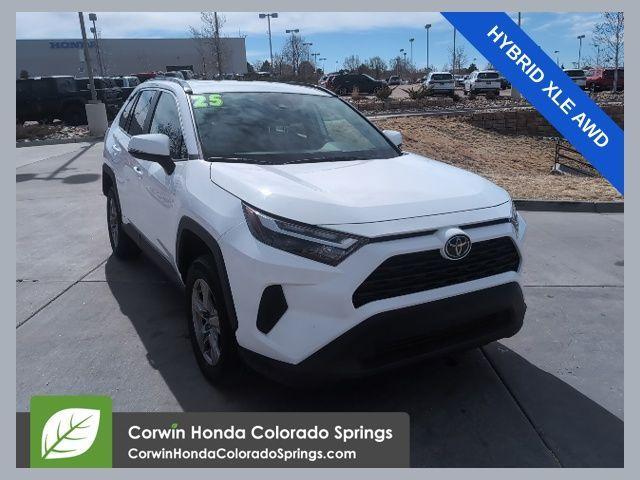 used 2025 Toyota RAV4 Hybrid car, priced at $32,000