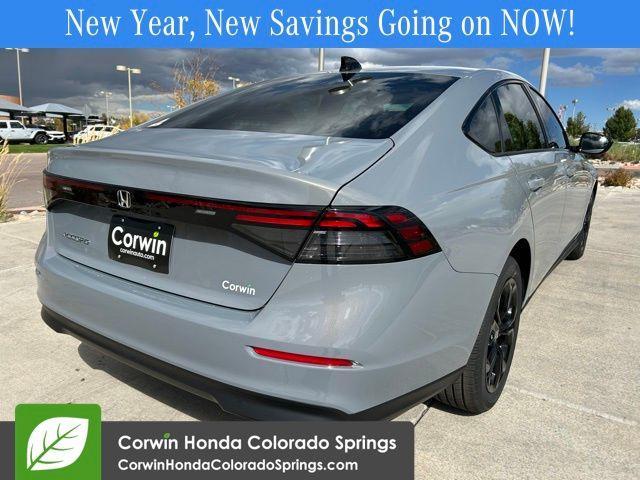 new 2025 Honda Accord car, priced at $30,996