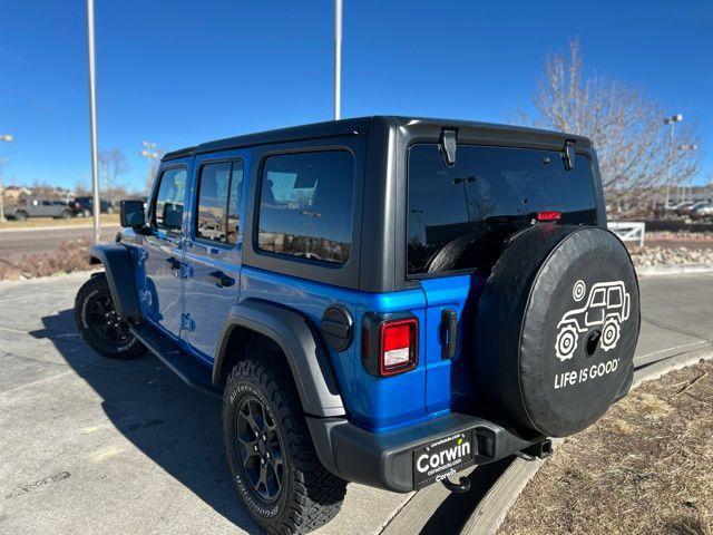 used 2023 Jeep Wrangler car, priced at $27,200