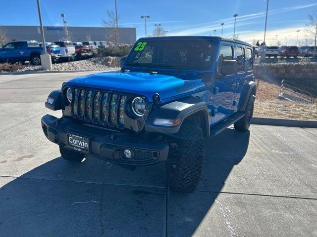 used 2023 Jeep Wrangler car, priced at $27,200