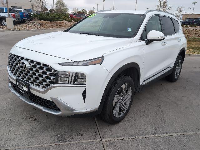 used 2021 Hyundai Santa Fe car, priced at $19,300