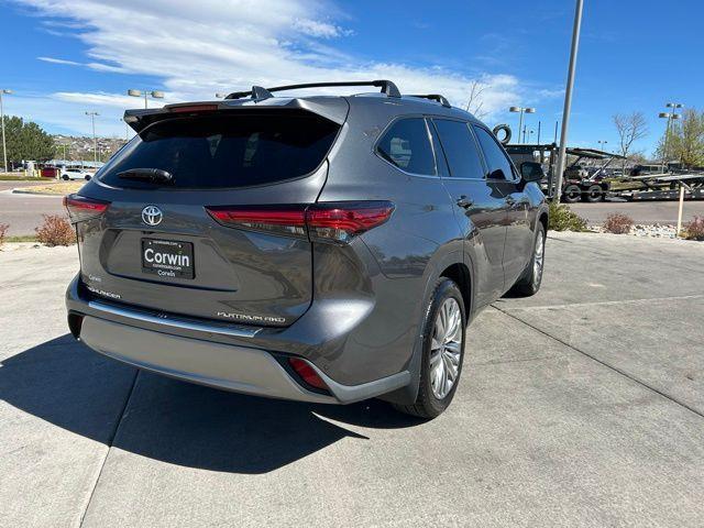 used 2023 Toyota Highlander car, priced at $36,000