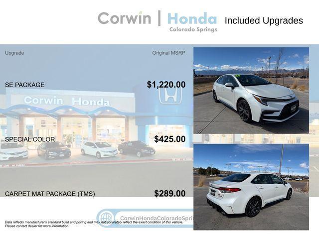 used 2023 Toyota Corolla Hybrid car, priced at $22,700