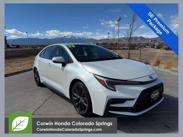 used 2023 Toyota Corolla Hybrid car, priced at $22,700