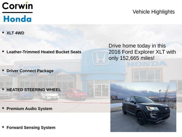 used 2016 Ford Explorer car, priced at $9,900