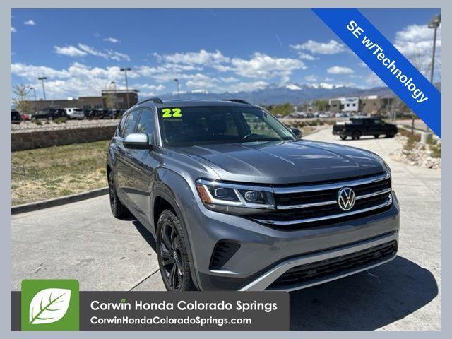 used 2022 Volkswagen Atlas car, priced at $27,400