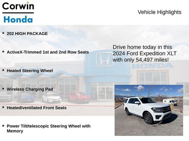 used 2024 Ford Expedition car, priced at $39,900