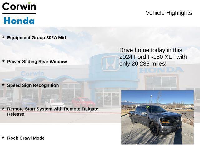 used 2024 Ford F-150 car, priced at $46,500