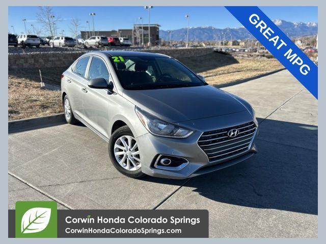 used 2021 Hyundai Accent car, priced at $14,250