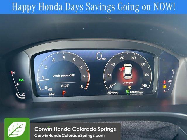 new 2026 Honda CR-V car, priced at $38,805