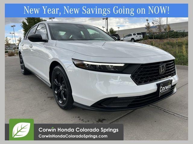 new 2025 Honda Accord car, priced at $30,996