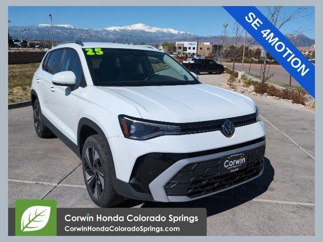 used 2025 Volkswagen Taos car, priced at $24,250