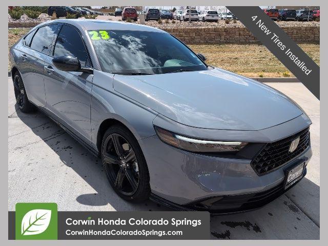 used 2023 Honda Accord Hybrid car, priced at $26,500
