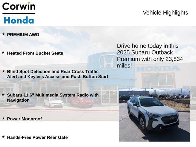 used 2025 Subaru Outback car, priced at $26,000
