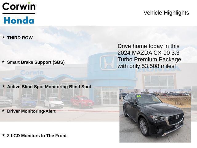 used 2024 Mazda CX-90 car, priced at $27,000