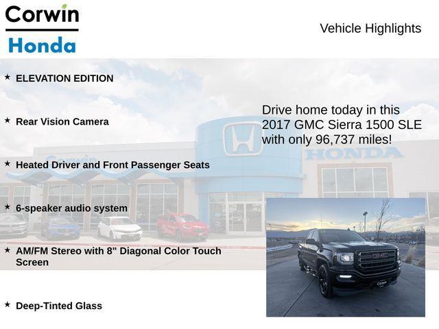 used 2017 GMC Sierra 1500 car, priced at $22,700