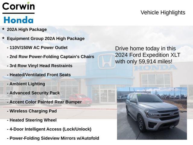 used 2024 Ford Expedition car, priced at $38,500