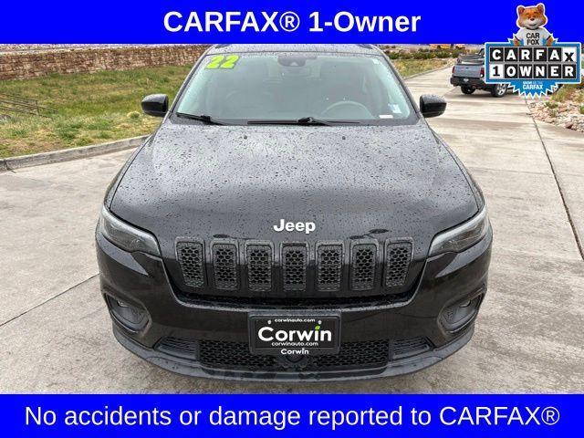 used 2022 Jeep Cherokee car, priced at $21,600