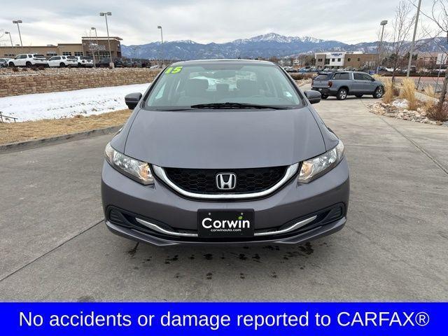 used 2015 Honda Civic car, priced at $15,000